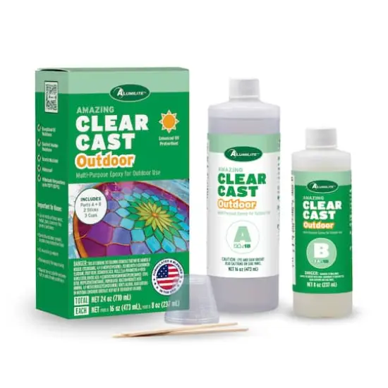 Alumilite&trade; 24oz. Amazing Clear Cast Outdoor Epoxy {1}