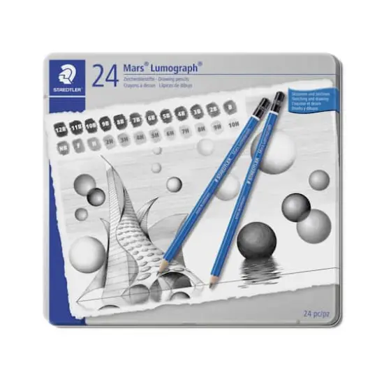 Staedtler&reg; Lumograph&reg; 24 Pencil Set {1}
