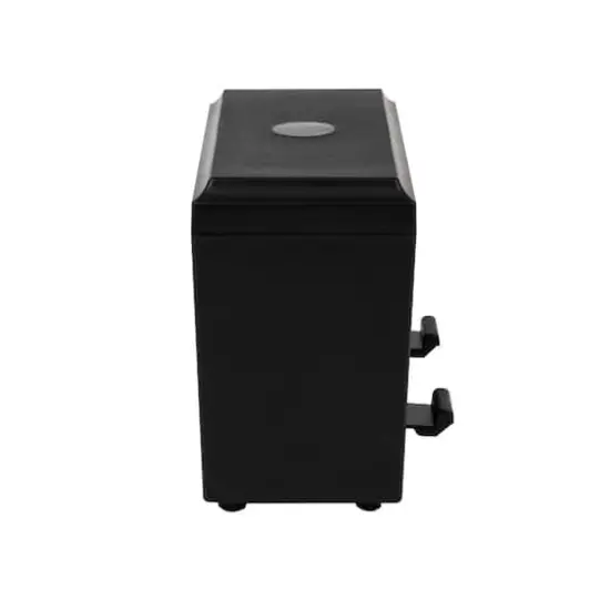 Mind Reader Black One-Touch Straw Holder Dispenser {6}