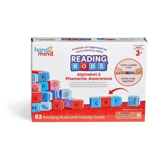 hand2mind Reading Rods&reg; Alphabet & Phonemic Awareness Set {9}