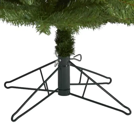 7ft. Pre-Lit Springfield Artificial Christmas Tree, Clear LED Lights {5}
