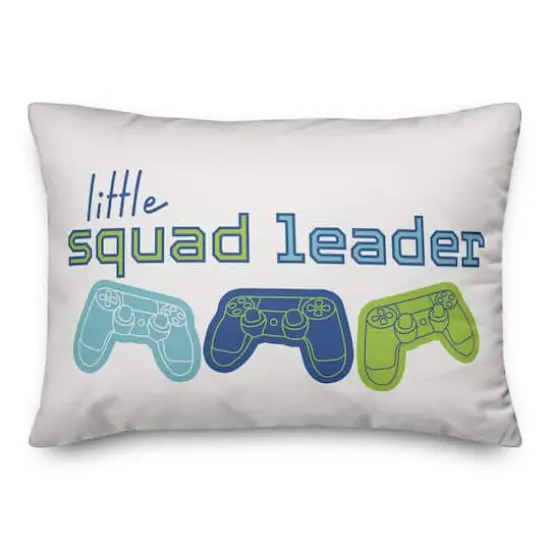 Little Squad Leader 20" x 14" Indoor/Outdoor Pillow {3}