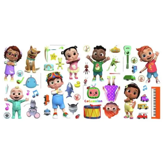 RoomMates Cocomelon Peel & Stick Wall Decals {3}