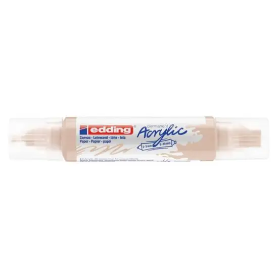 edding&reg; 5400 Acrylic 3D Double Liner Marker Warm Beige {1}