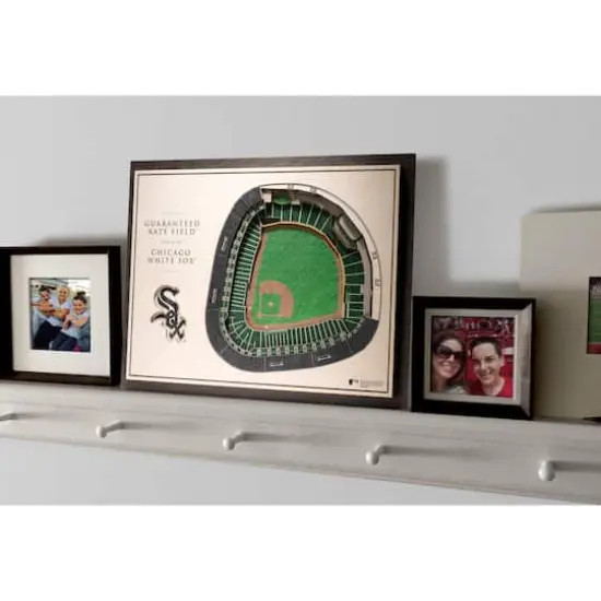 MLB Team 5-Layer StadiumView Wall Art Chicago White Sox {4}