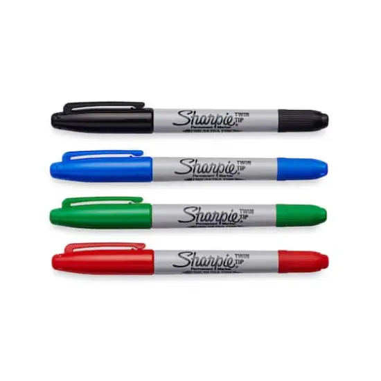 Sharpie&reg; Basic Colors Twin Tip Permanent Markers {3}