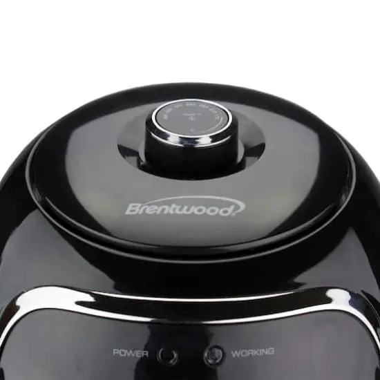 Brentwood Black 2qt. 1200 Watt Electric Air Fryer with Timer & Temperature Control {6}