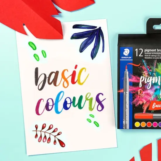 STAEDTLER&reg; Pigments Arts Basic Brush Pen Set {8}