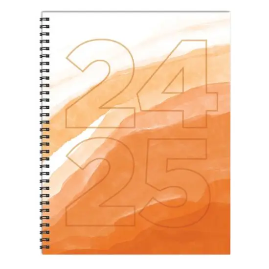 TF Publishing 2024 - 2025 Lava Wave Large Spiral Planner {1}