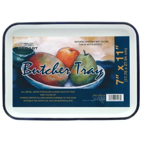 Pro Art&reg; Porcelain Coated Metal Butcher Tray {5}
