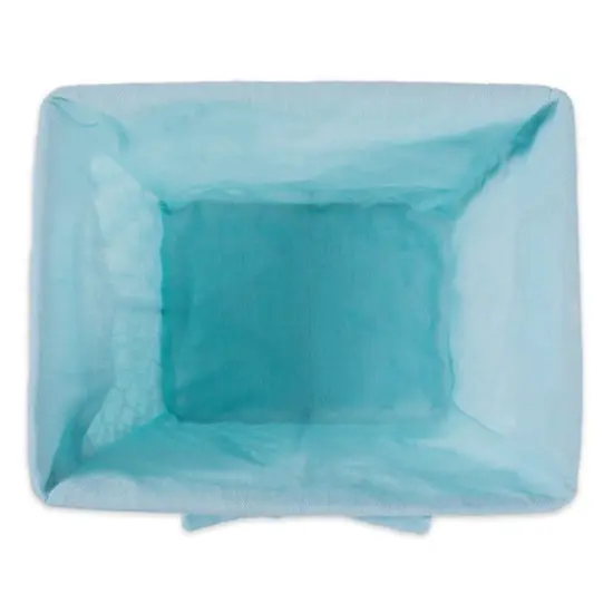 DII&reg; Chicken Wire Basket with Liner Set Aqua {4}
