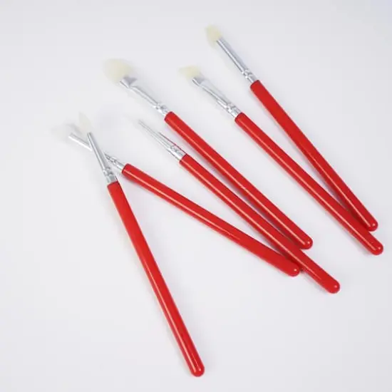 6 Piece Silicone Brush Set by Craft Smart&reg; {4}