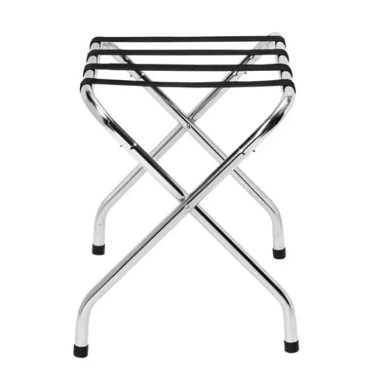 Honey Can Do Chrome KD Luggage Rack {5}