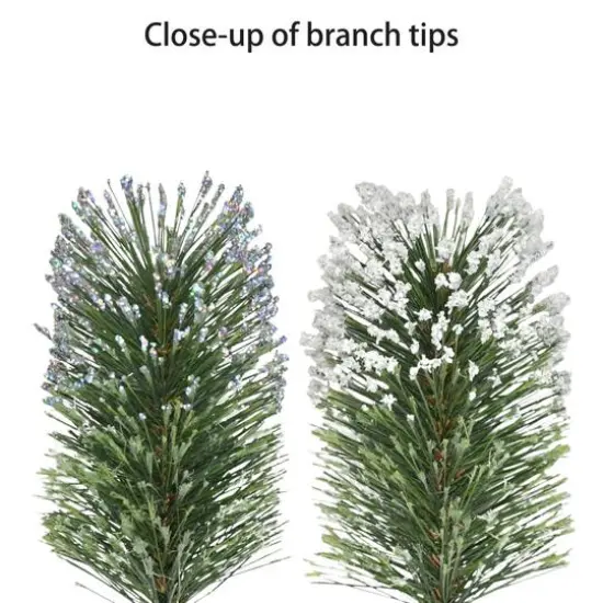 9ft. Snowy Garland {6}