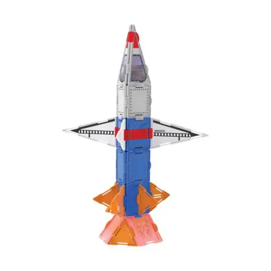 Techno Tiles - Space Rocket: 100+ Pcs {4}