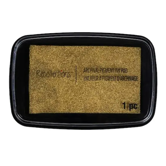 Metallic Archival Pigment Ink Pad by Recollections&trade; Silver {2}