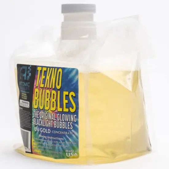 Atomic Bubbles 64oz. Gold Tekno Bubbles Smart Pouch Refill {8}