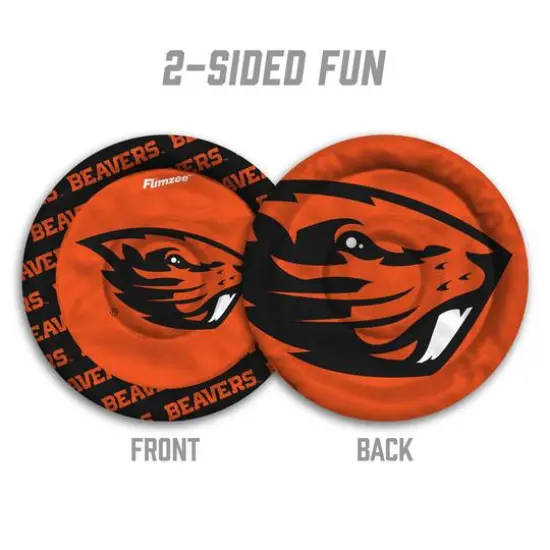 NCAA Flimzee Bean-Bag Flying Disc Oregon State Beavers {3}