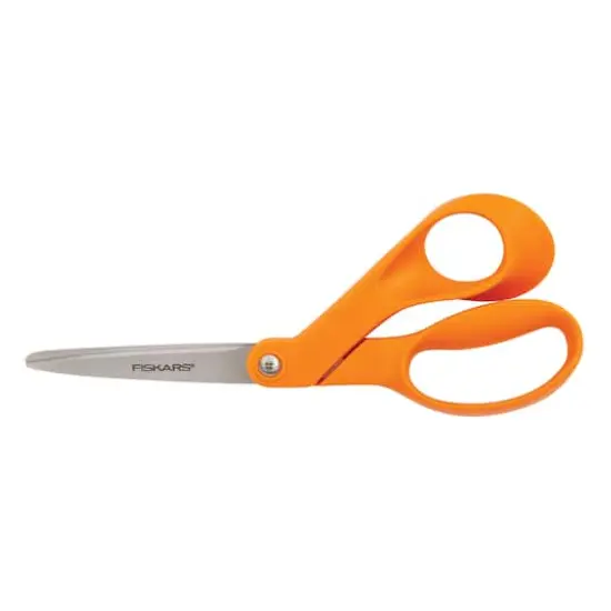 Fiskars&reg; 7" Petite Orange-Handled Scissors {1}