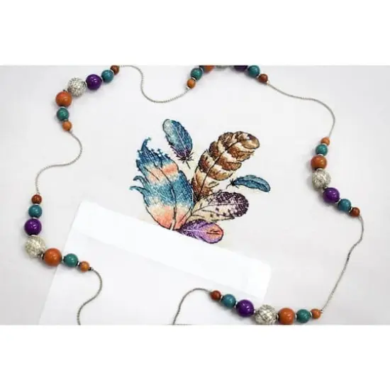 MP Studia Feathers Cross Stitch Kit {1}