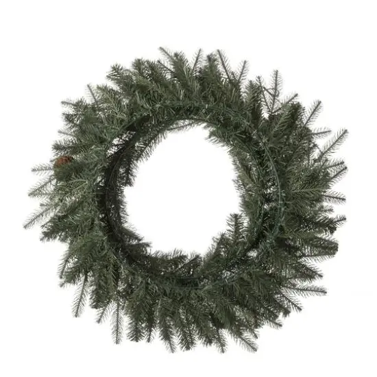 Glitzhome&reg; 24" LED Greenery & Pinecone Christmas Wreath {5}