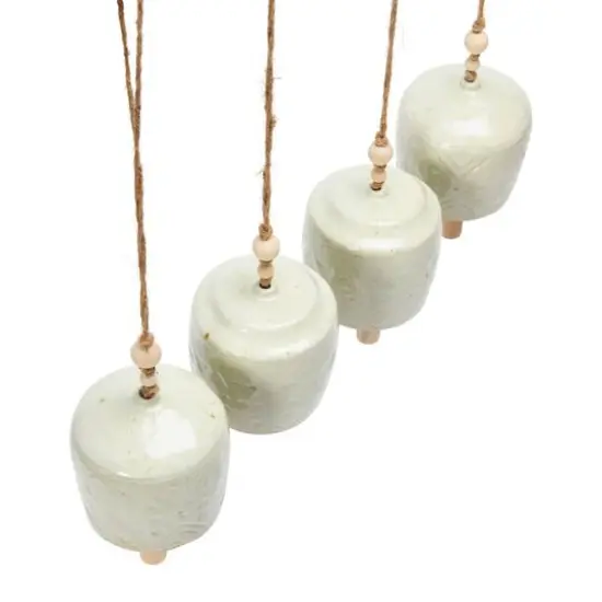 Hello Honey&reg; Stoneware Bell with Reactive Glaze Set {1}