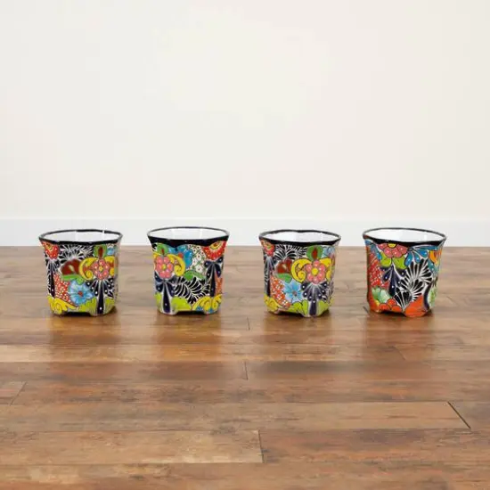 10" Handmade Mexican Talavera Ceramic Planter {10}