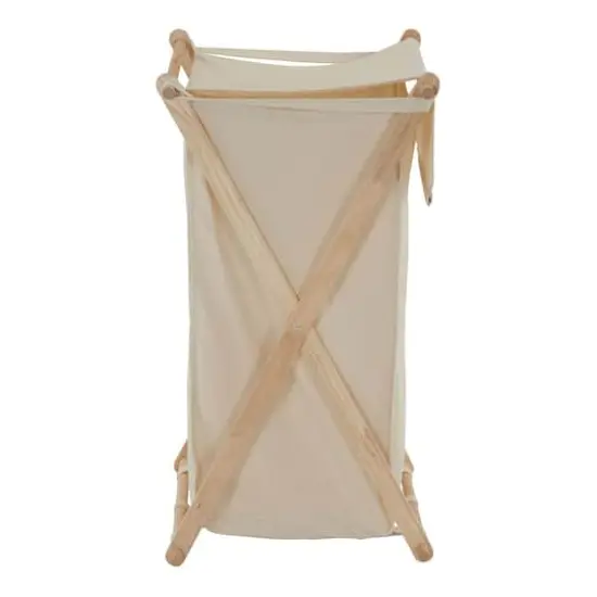 Household Essentials X-Frame Laundry Hamper Natural {7}