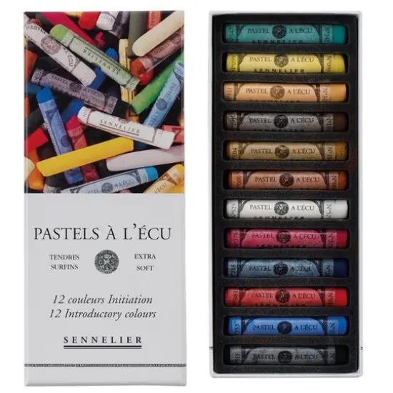 Sennelier Extra-Soft Introductory 12 Color Full Stick Pastel Set {1}