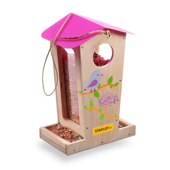 Red Toolbox Stanley Jr Tall Bird Feeder DIY Kit {1}