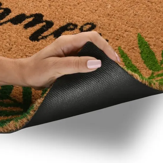 Hello Summer Coir Doormat {4}