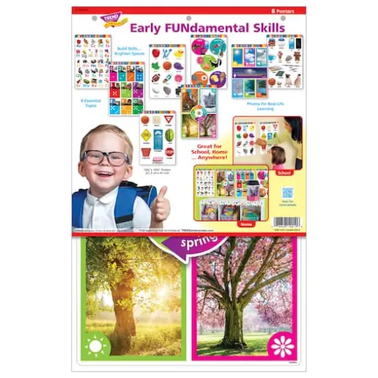 Trend Enterprises&reg; Early FUNdamental Skills Wipe Off Learning Set {4}