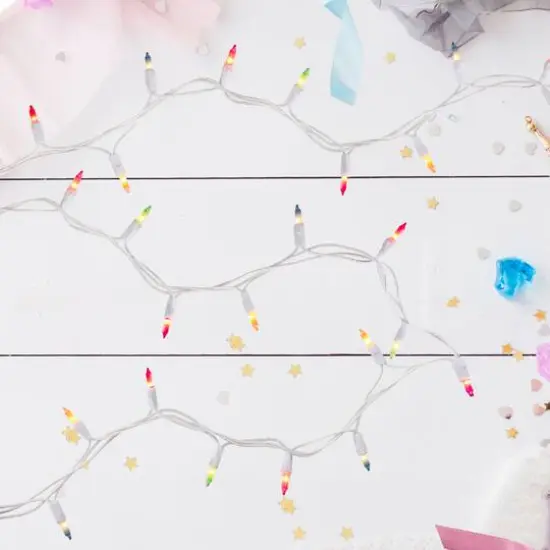 35ct. Pastel Multicolor Mini Easter String Lights {6}