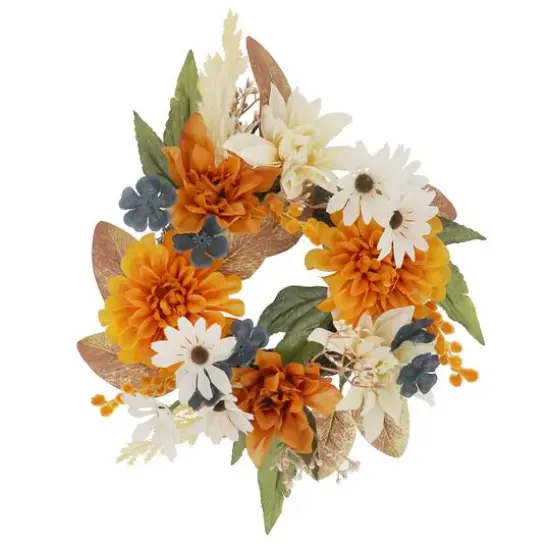Mini Dahlia & Mum Wreath by Ashland&reg; {1}