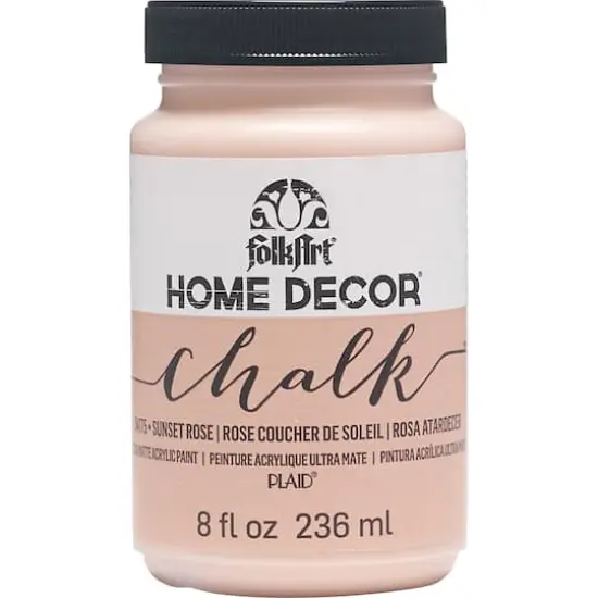 FolkArt&reg; Home Decor&trade; Chalk Paint Sunset Rose {1}