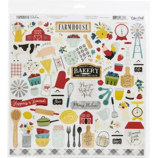 Echo Park&trade; Paper Co. Farmhouse Kitchen Collection Kit, 12" x 12" {3}