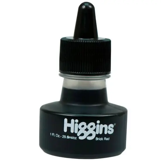 Higgins Drawing Ink, 1oz. Carmine Red {2}