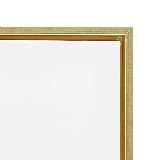 Stupell Industries Easter Wishes Gnomes Floater Framed Art Gold {6}