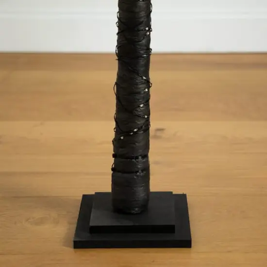 4ft. Pre-Lit LED Black Twig Artificial Halloween Tree {6}