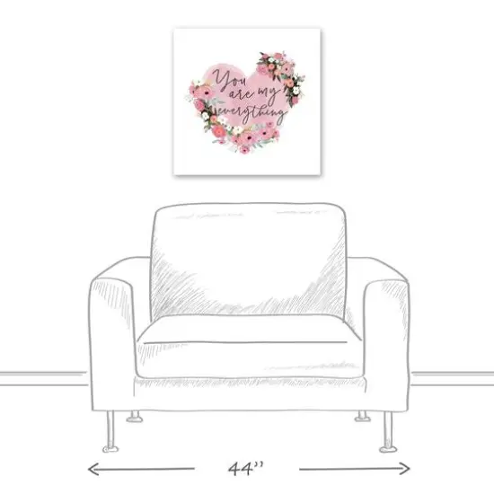 You Are My Everything Canvas Wall Art {6}