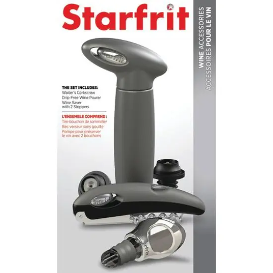 Starfrit Wine Accessory Kit {4}