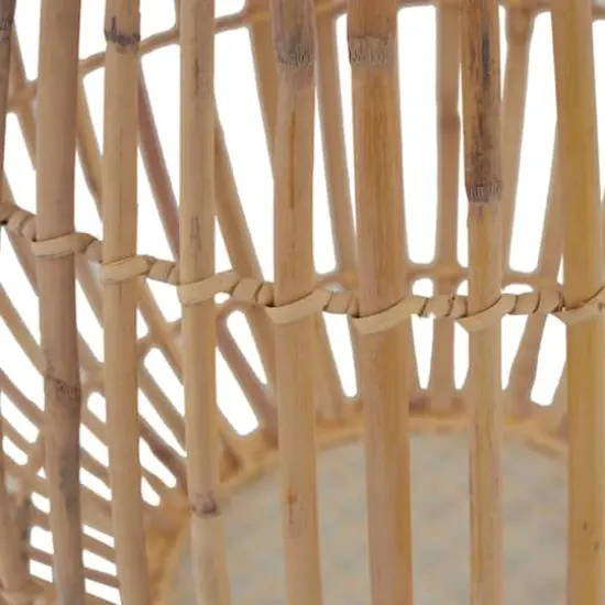 15" Bamboo Handmade Open Frame Round Vase {5}