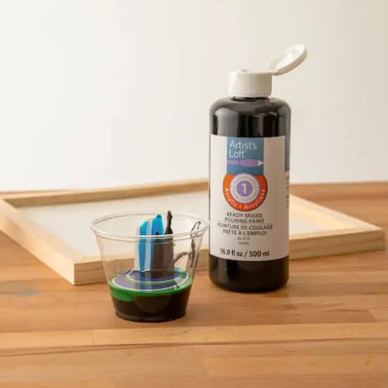 Acrylic Ready-Mixed Pouring Paint by Artist's Loft&trade; Black {3}