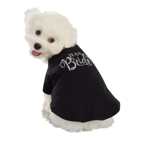 Best Furry Friends Team Bride Dog T-Shirt {1}