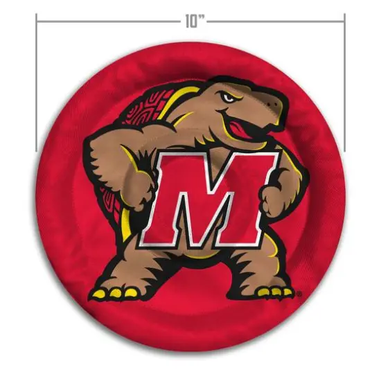NCAA Flimzee Bean-Bag Flying Disc Maryland Terrapins {6}
