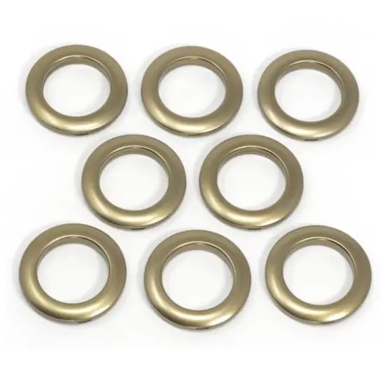 Dritz&reg; Home 1.562" Curtain Grommets, 8ct. Antique Gold {4}