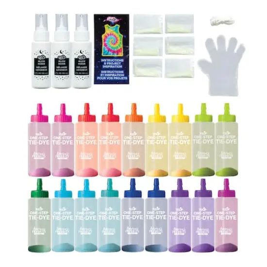 Tulip&reg; 18 Color Glow Tie Dye Kit {3}
