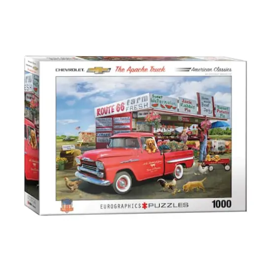 The Apache Truck by Greg Giordano 1,000 Piece Jigsaw Puzzle {1}