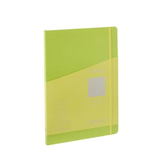 Fabriano® EcoQua Plus A4 Lined Stitch-Bound Notebook Wine {2}