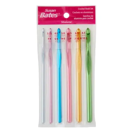 Susan Bates&reg; Silvalume&reg; Crochet Hook Set {1}